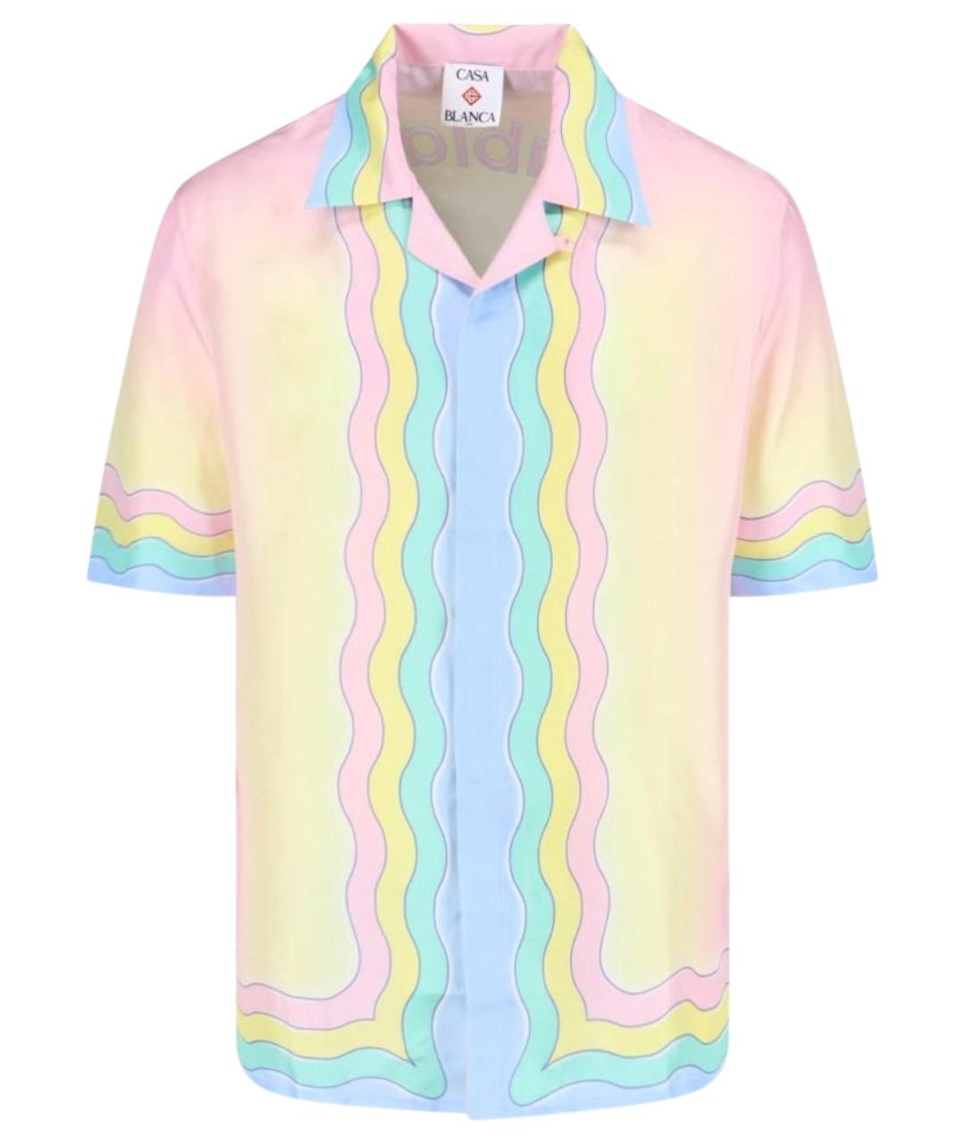 CASABLANCA Мульти шелковая кэжуал рубашка, фото 1