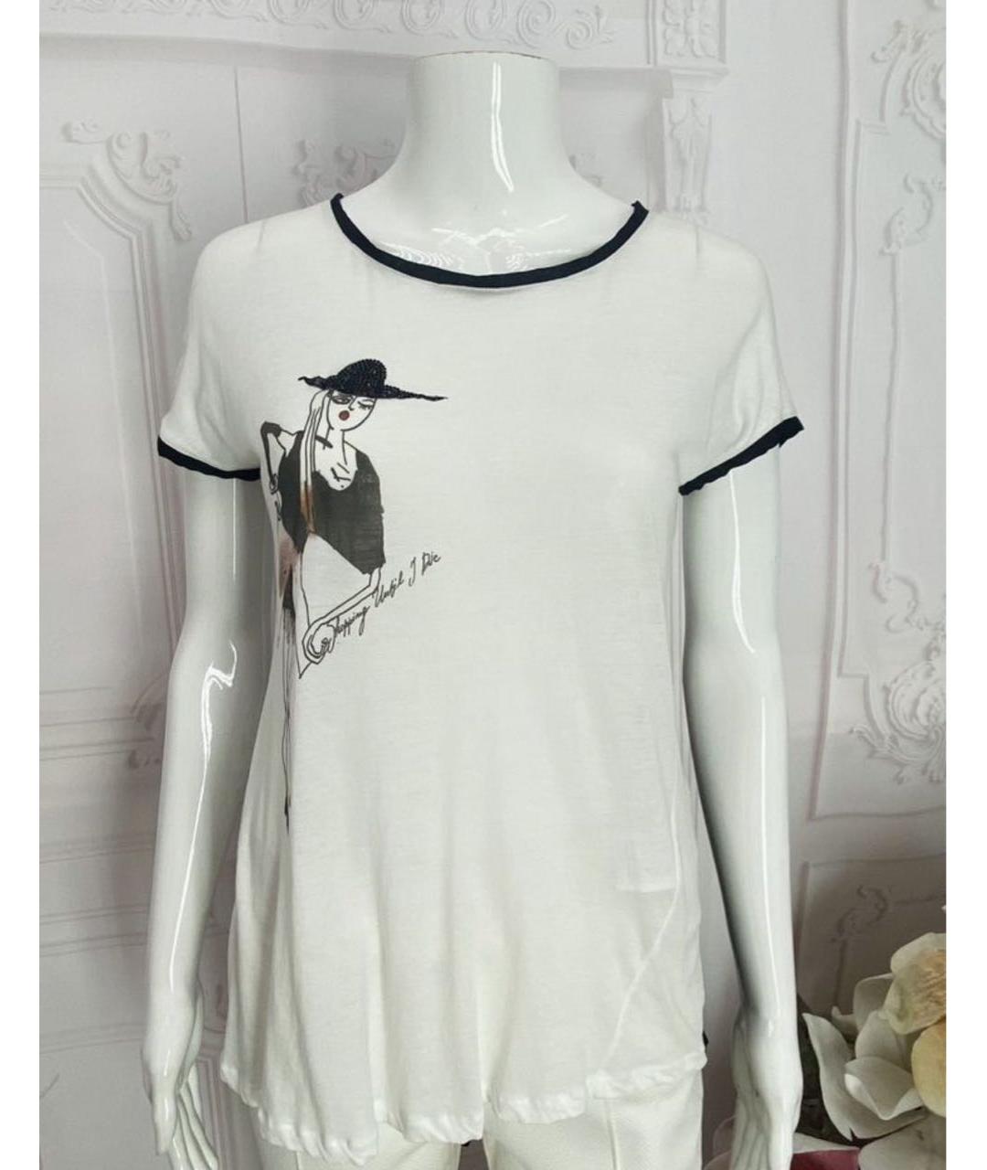 LIVIANA CONTI Хлопковая футболка, фото 5