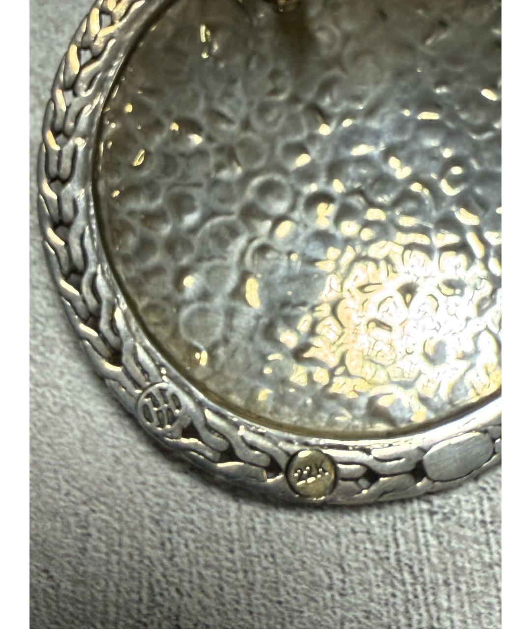 JOHN HARDY Золотые серебряные серьги, фото 4