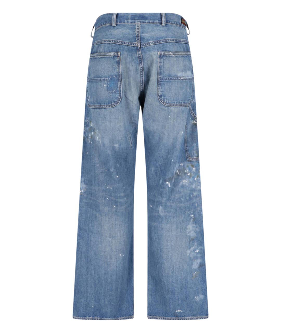 POLO RALPH LAUREN Синие прямые джинсы, фото 2