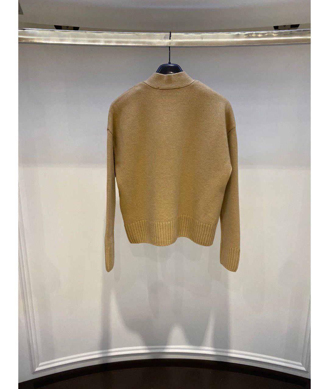 Ami Paris Бежевый кардиган, фото 2