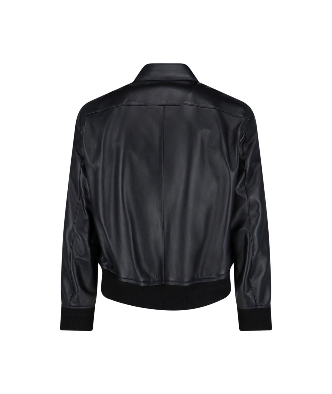 TOM FORD Черная кожаная куртка, фото 2