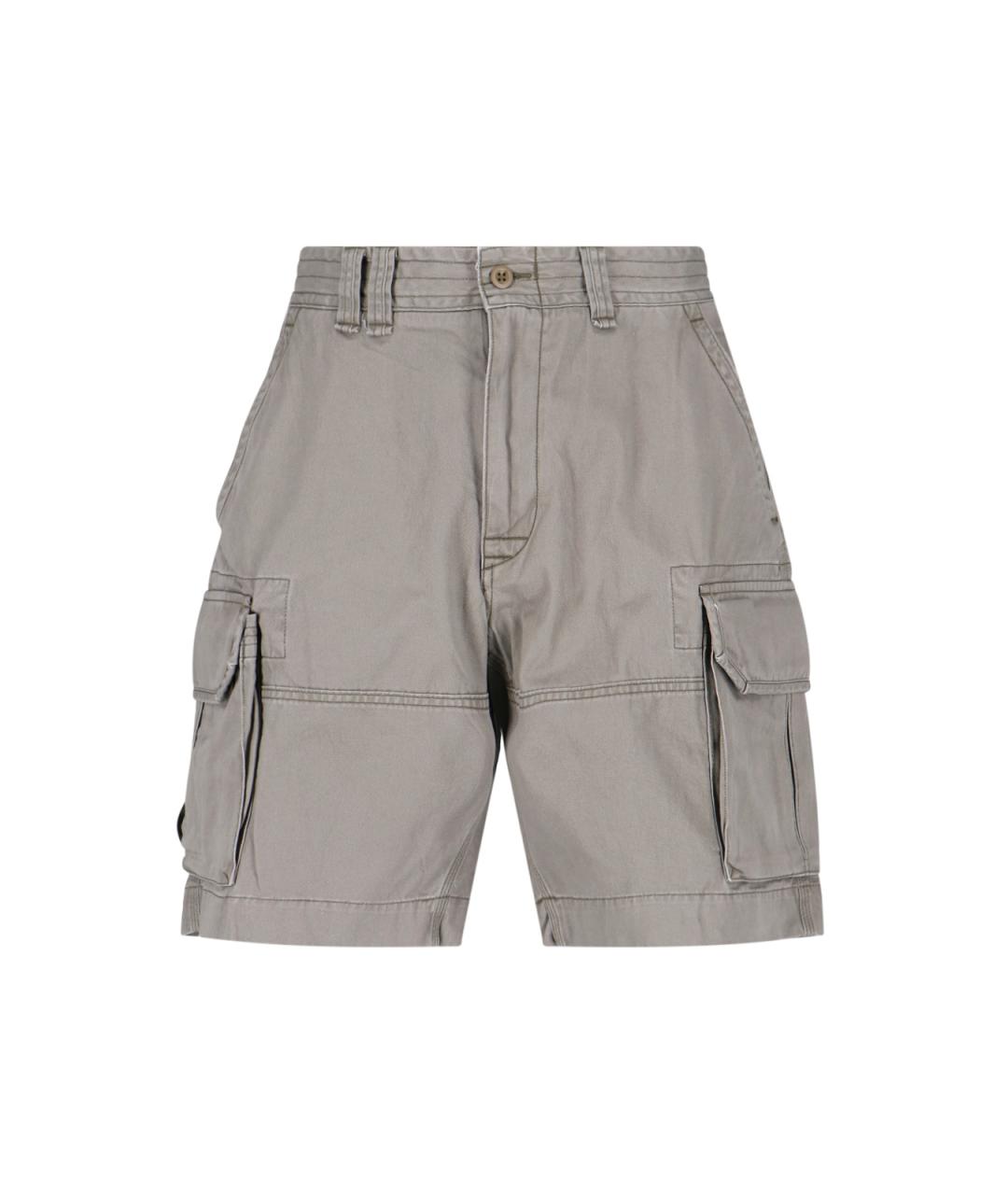 POLO RALPH LAUREN Серые хлопковые шорты, фото 1