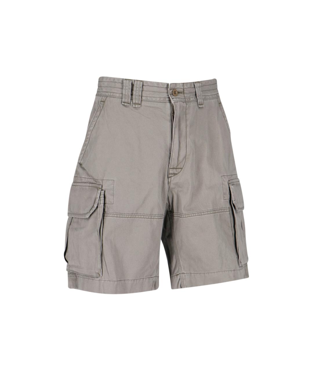 POLO RALPH LAUREN Серые хлопковые шорты, фото 2