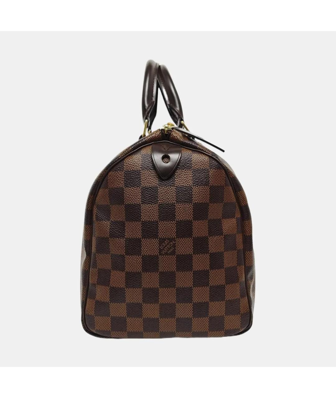 LOUIS VUITTON Коричневая сумка с короткими ручками, фото 2