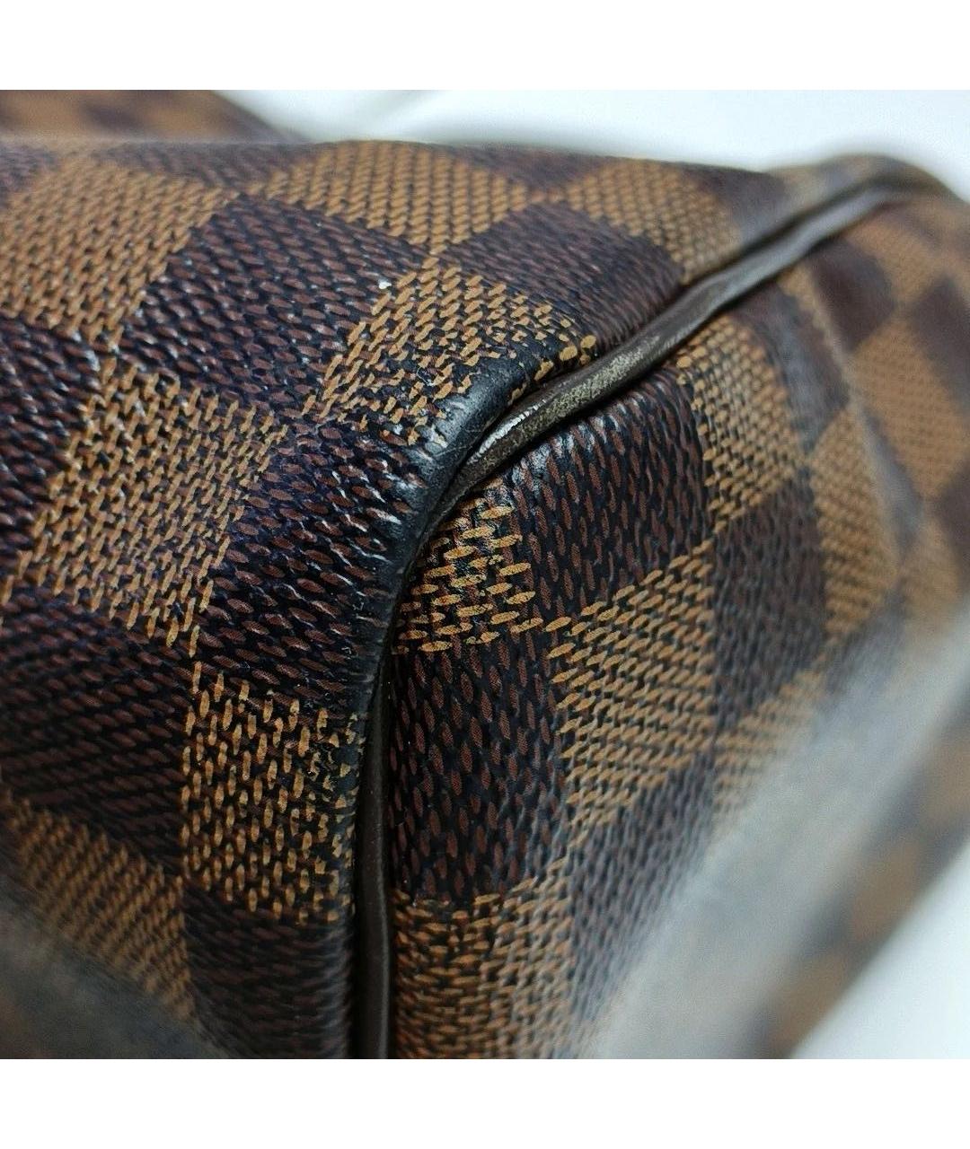 LOUIS VUITTON Коричневая сумка с короткими ручками, фото 6