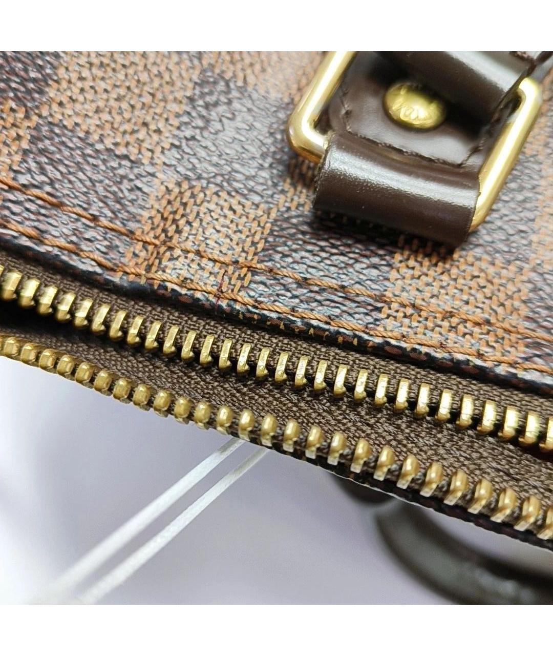 LOUIS VUITTON Коричневая сумка с короткими ручками, фото 8