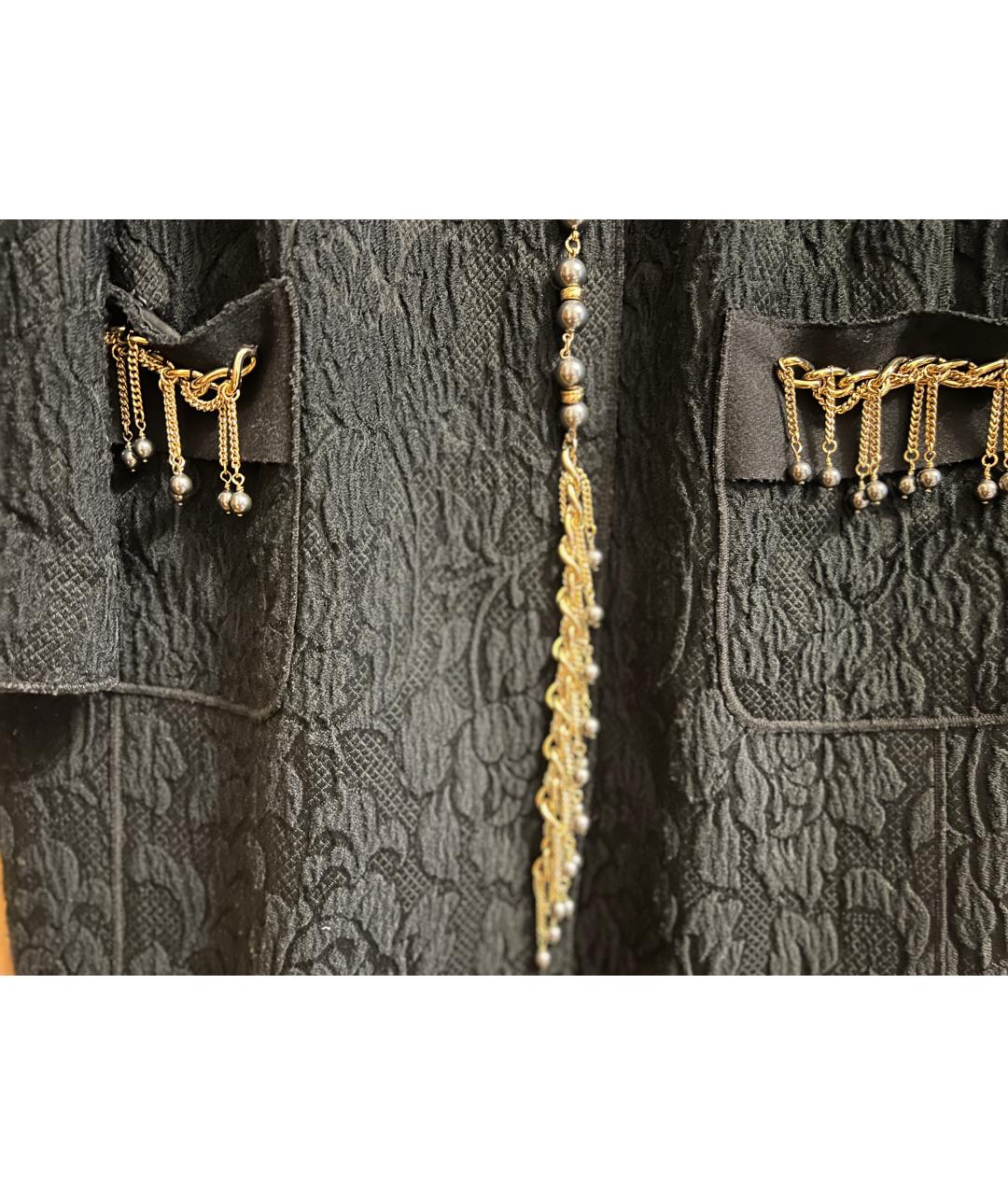 DOLCE&GABBANA Черное пальто, фото 5