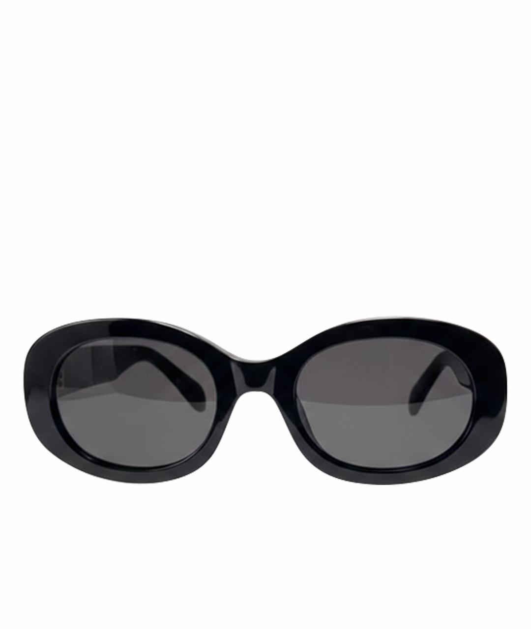 CELINE Черные пластиковые солнцезащитные очки, фото 1