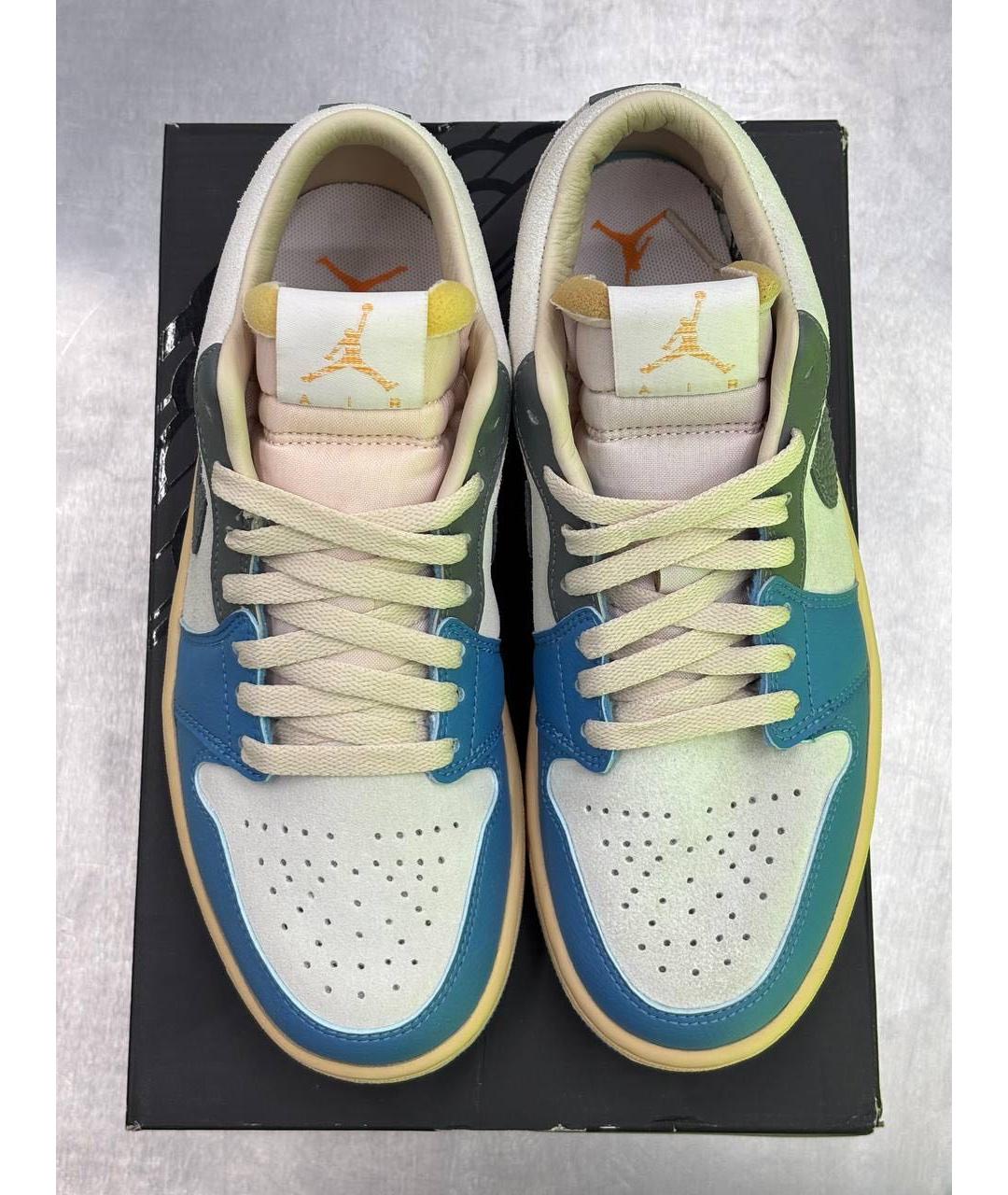 JORDAN Мульти кожаные кроссовки, фото 2