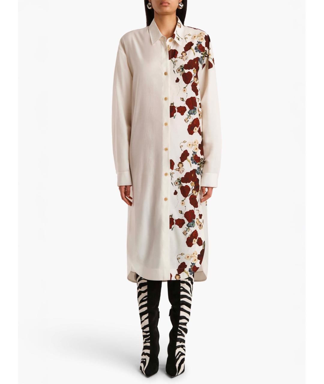 KHAITE Мульти хлопковое платье, фото 2