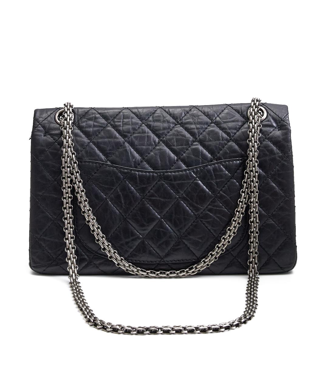 CHANEL Черная кожаная сумка через плечо, фото 2