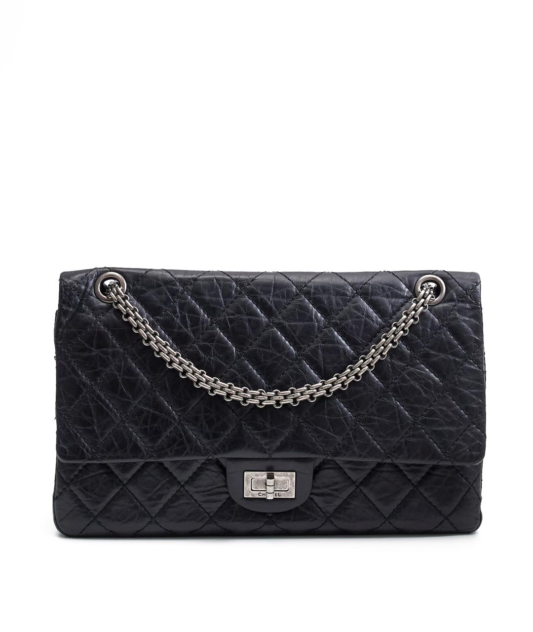 CHANEL Черная кожаная сумка через плечо, фото 9