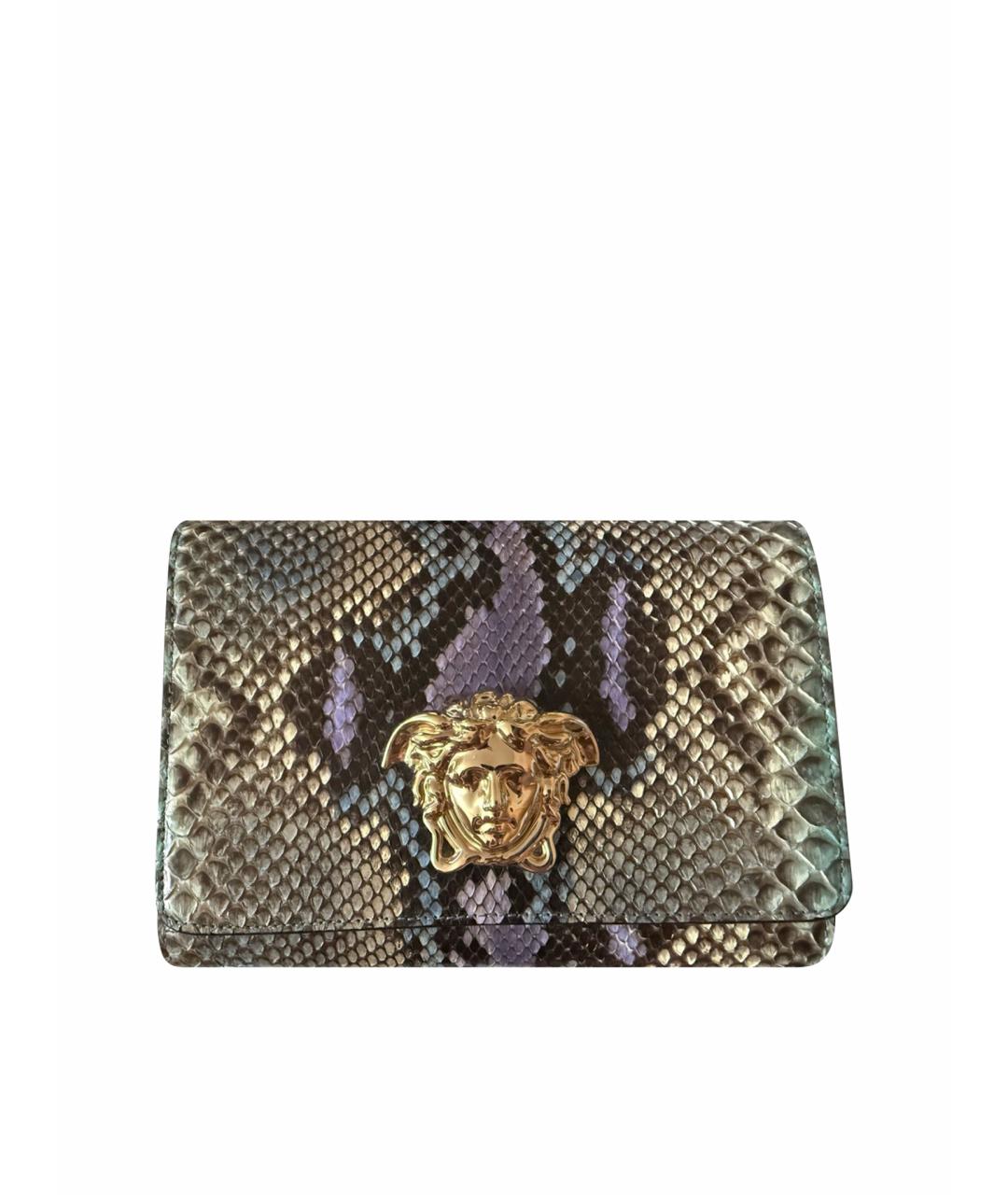 VERSACE Кожаная сумка через плечо, фото 1