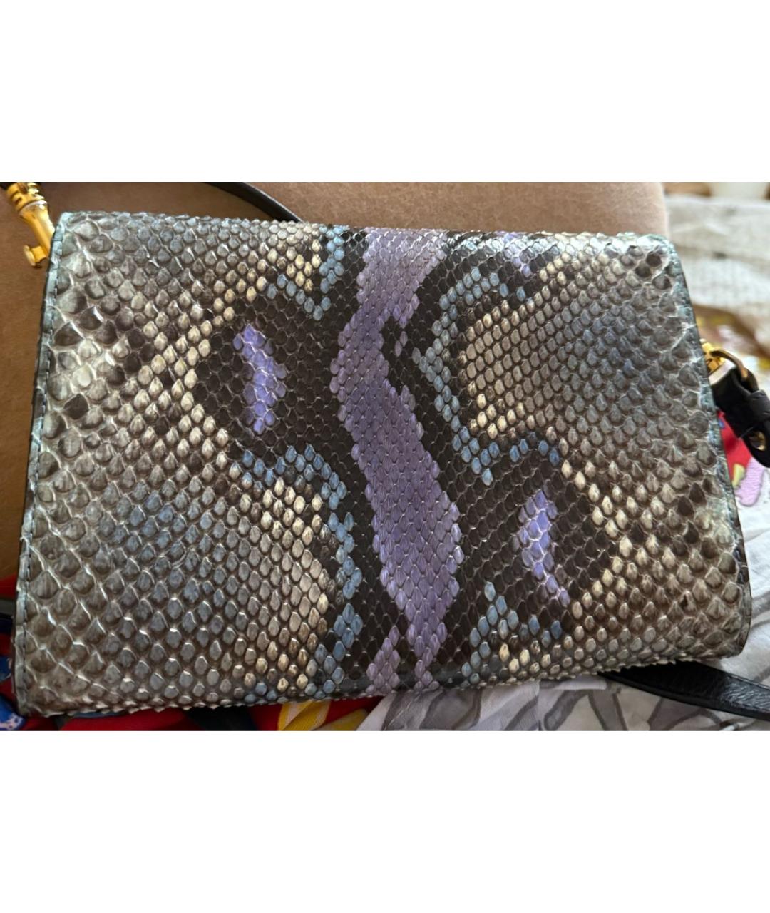 VERSACE Кожаная сумка через плечо, фото 2