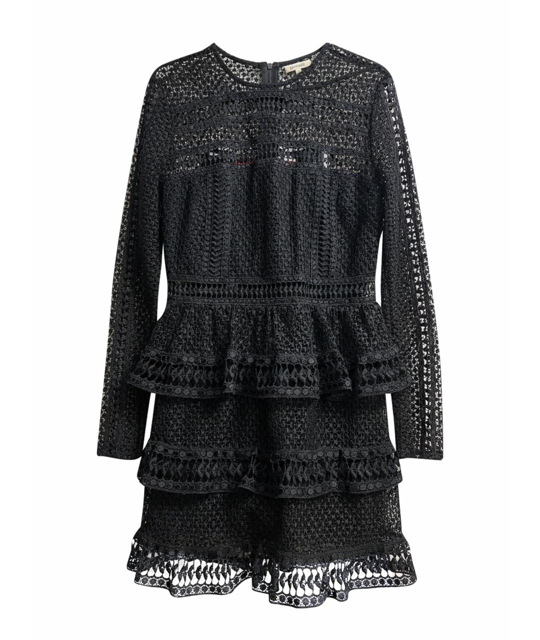 SELF-PORTRAIT Черное полиэстеровое коктейльное платье, фото 1