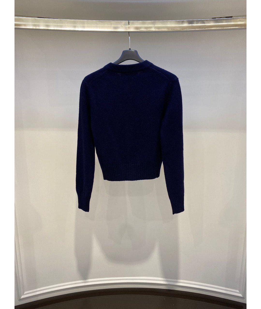 Ami Paris Темно-синий кардиган, фото 2