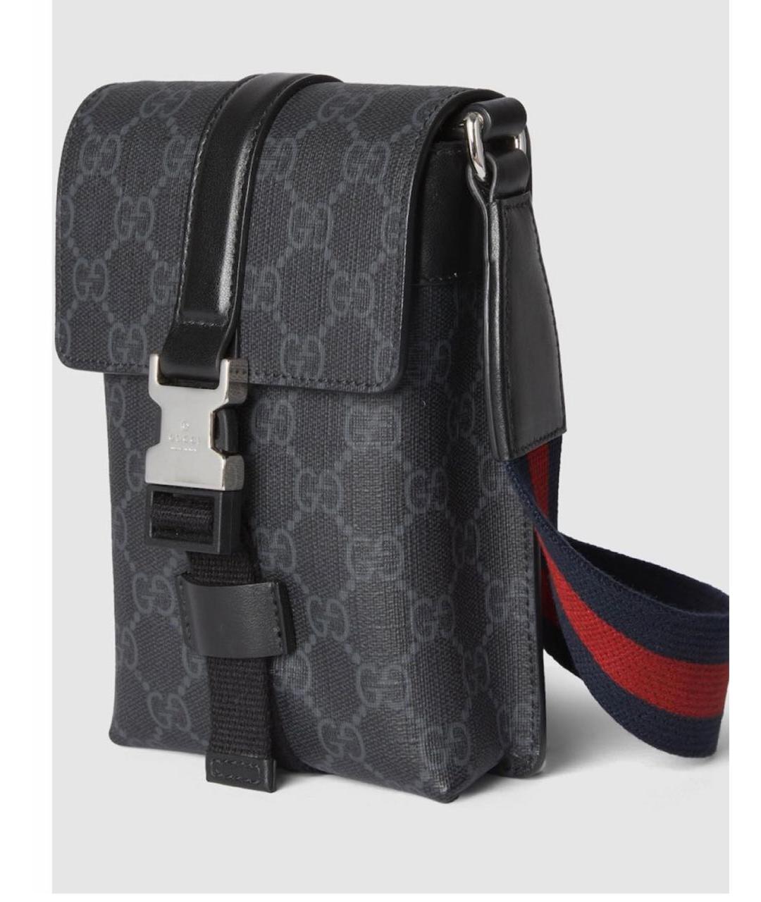 GUCCI Серая сумка на плечо, фото 2