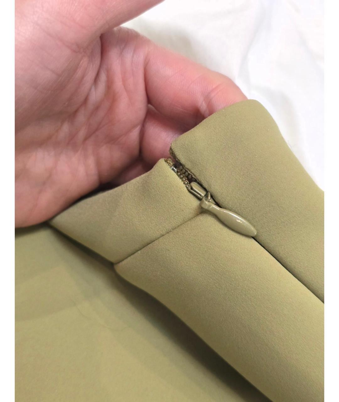 COS Горчичное хлопковое повседневное платье, фото 8