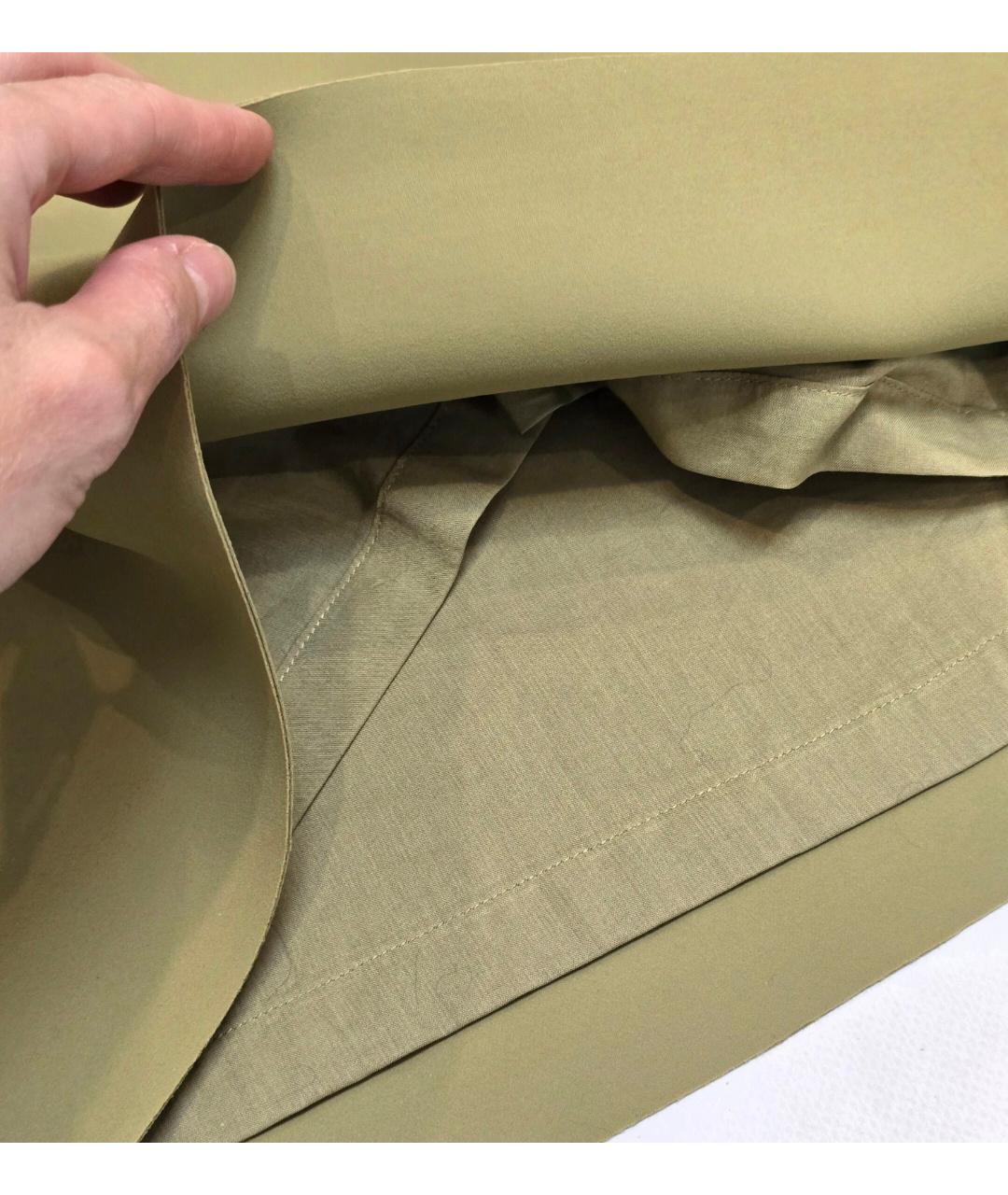 COS Горчичное хлопковое повседневное платье, фото 9