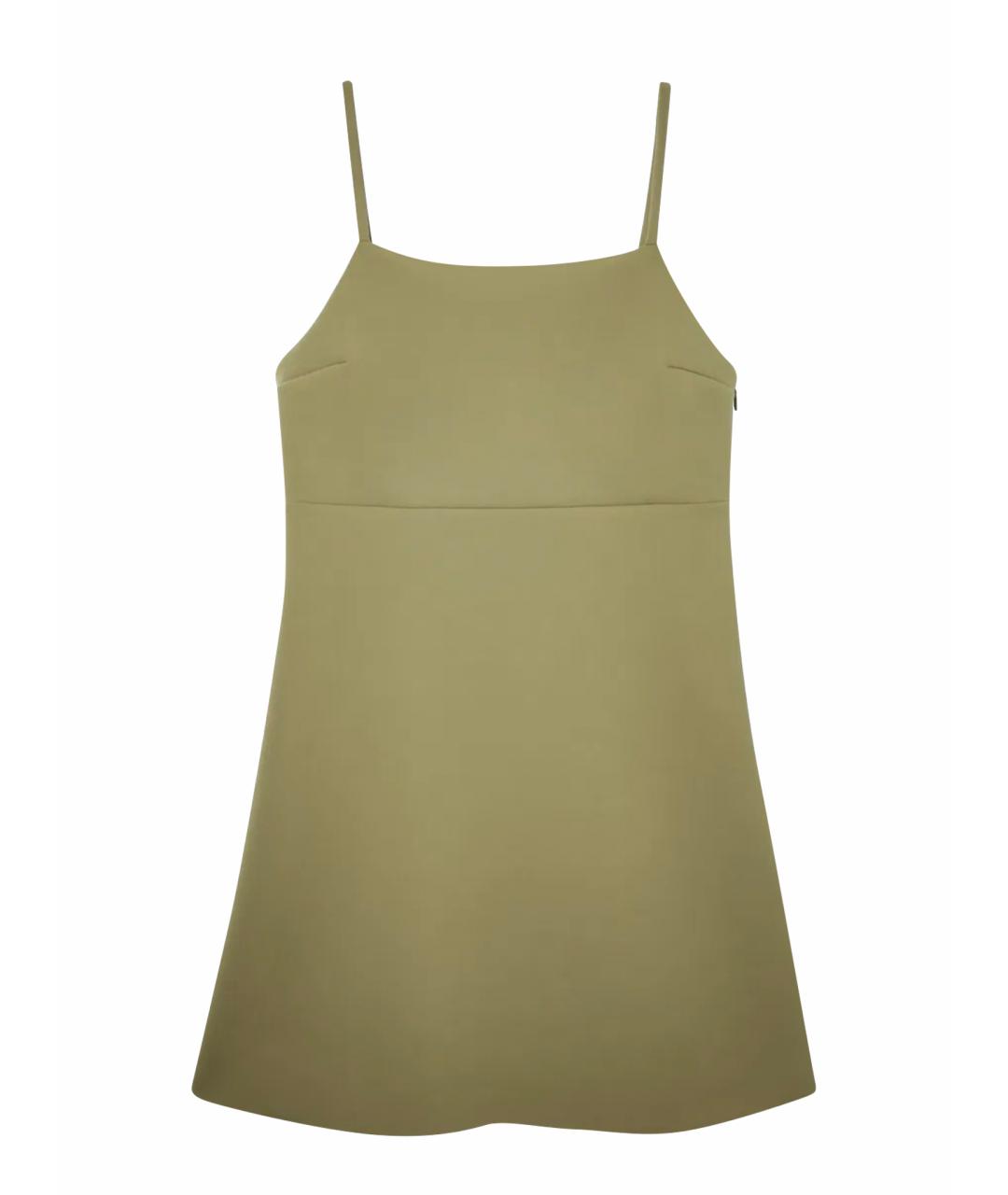 COS Горчичное хлопковое повседневное платье, фото 1