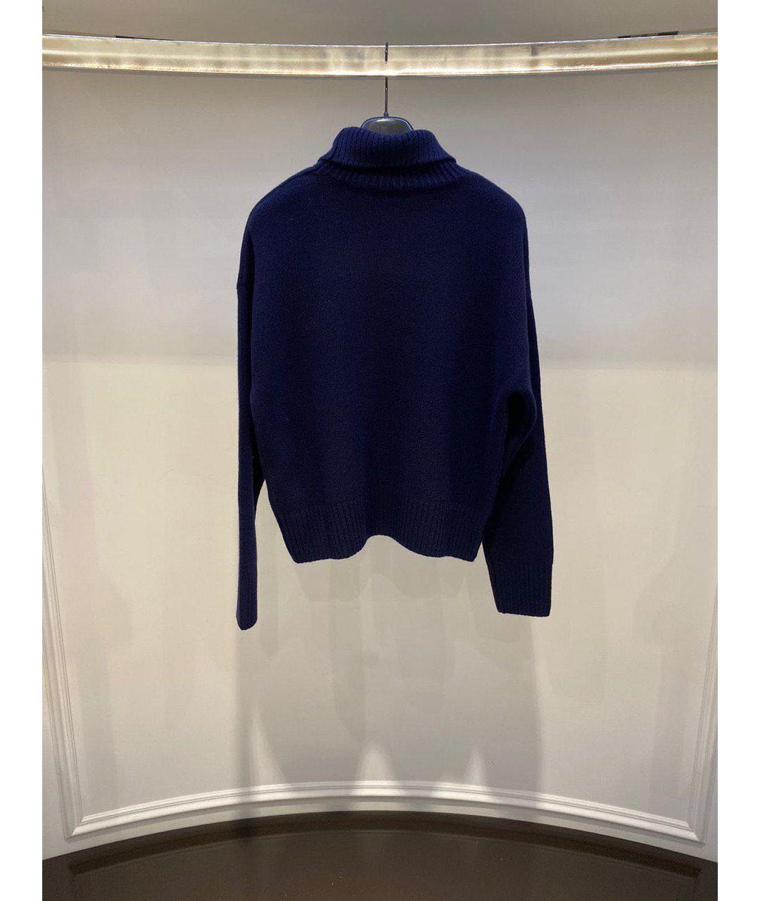 Ami Paris Темно-синий джемпер / свитер, фото 2