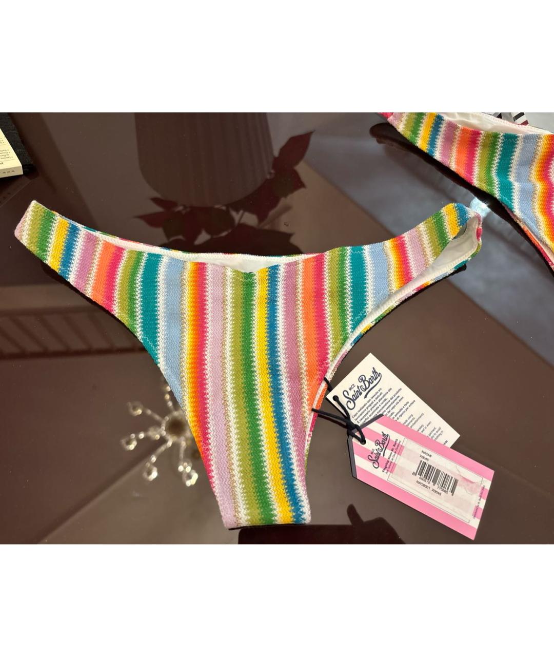 MC2 SAINT BARTH Мульти полиэстеровый купальник, фото 4