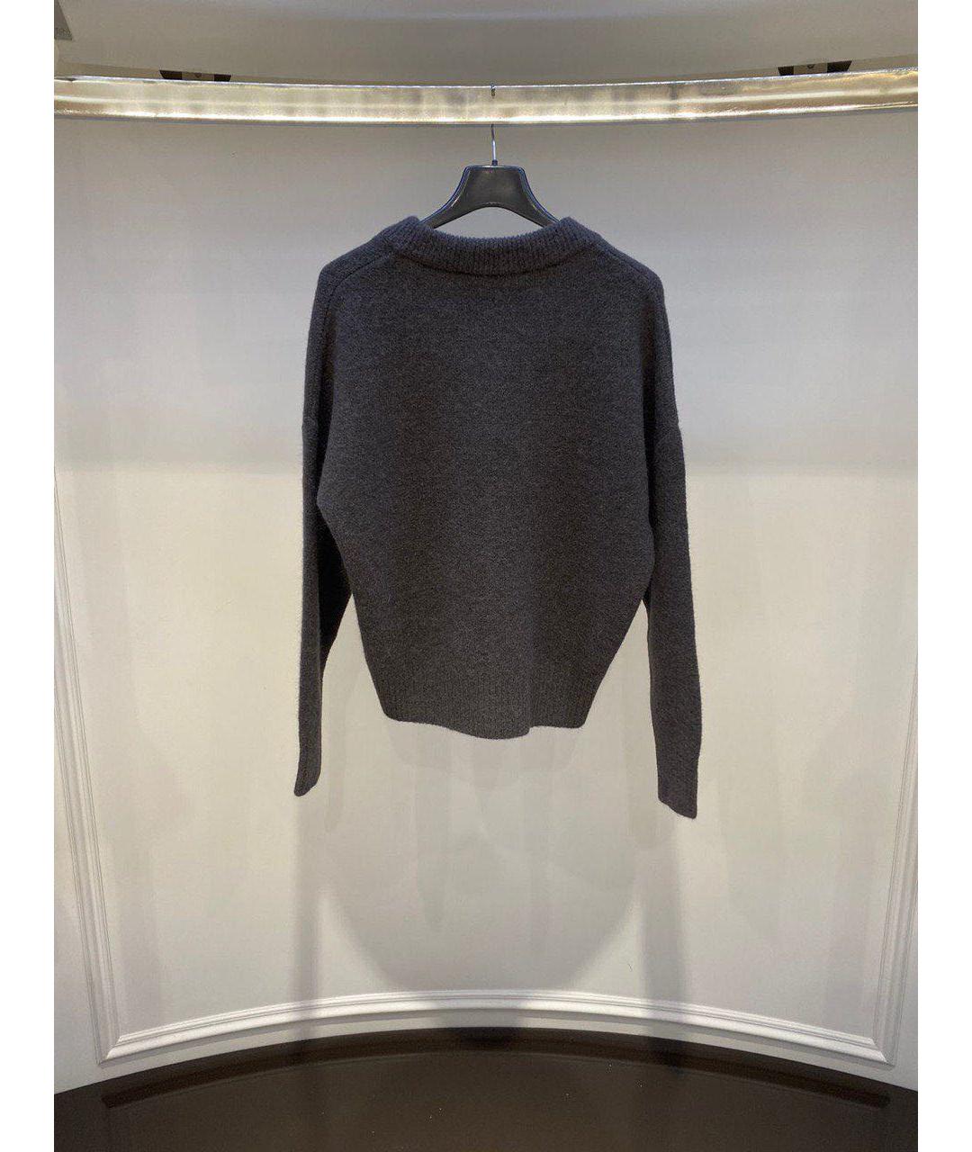 Ami Paris Серый кардиган, фото 3