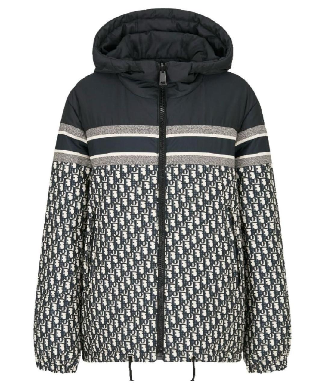 CHRISTIAN DIOR Темно-синий пуховик, фото 1