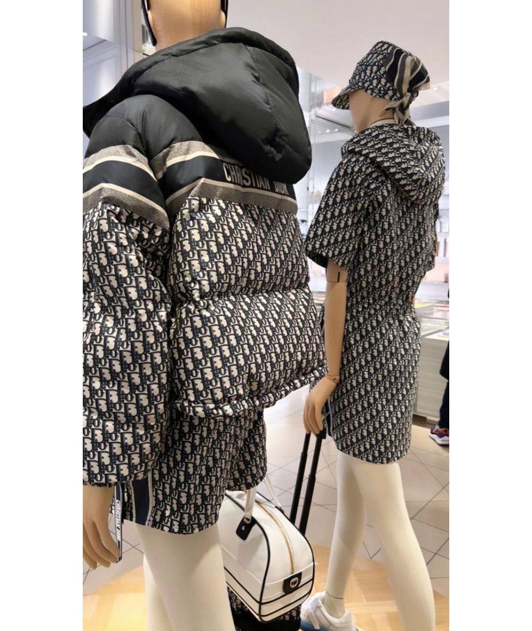 CHRISTIAN DIOR Темно-синий пуховик, фото 6