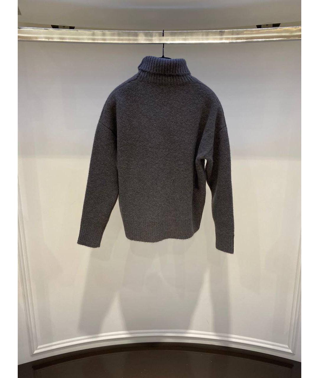 Ami Paris Серый джемпер / свитер, фото 3