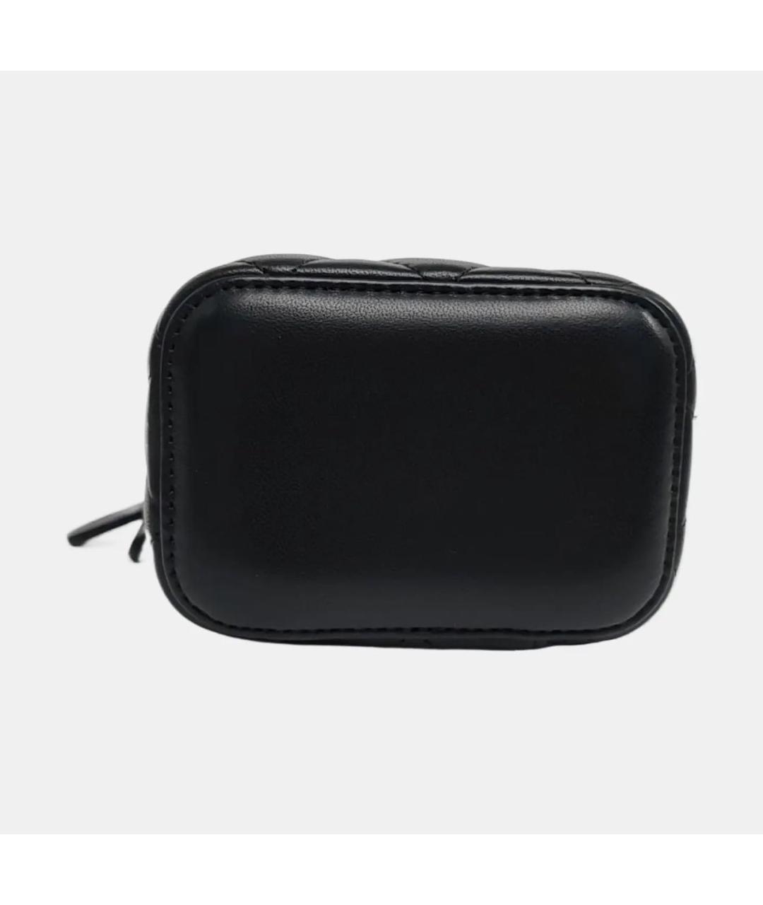 CHANEL Черная кожаная сумка через плечо, фото 5