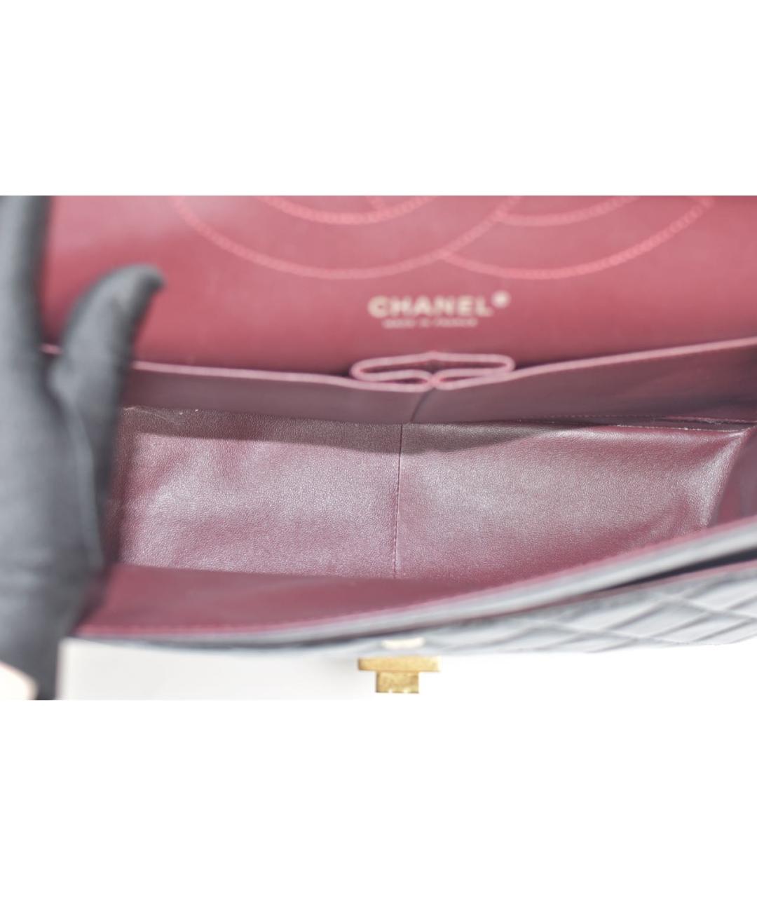 CHANEL Черная кожаная сумка через плечо, фото 4