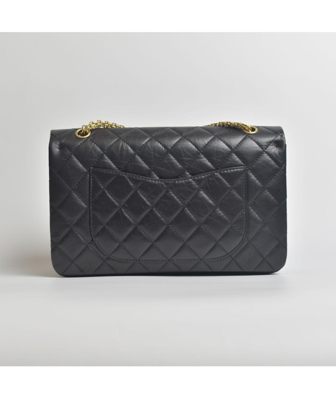 CHANEL Черная кожаная сумка через плечо, фото 3