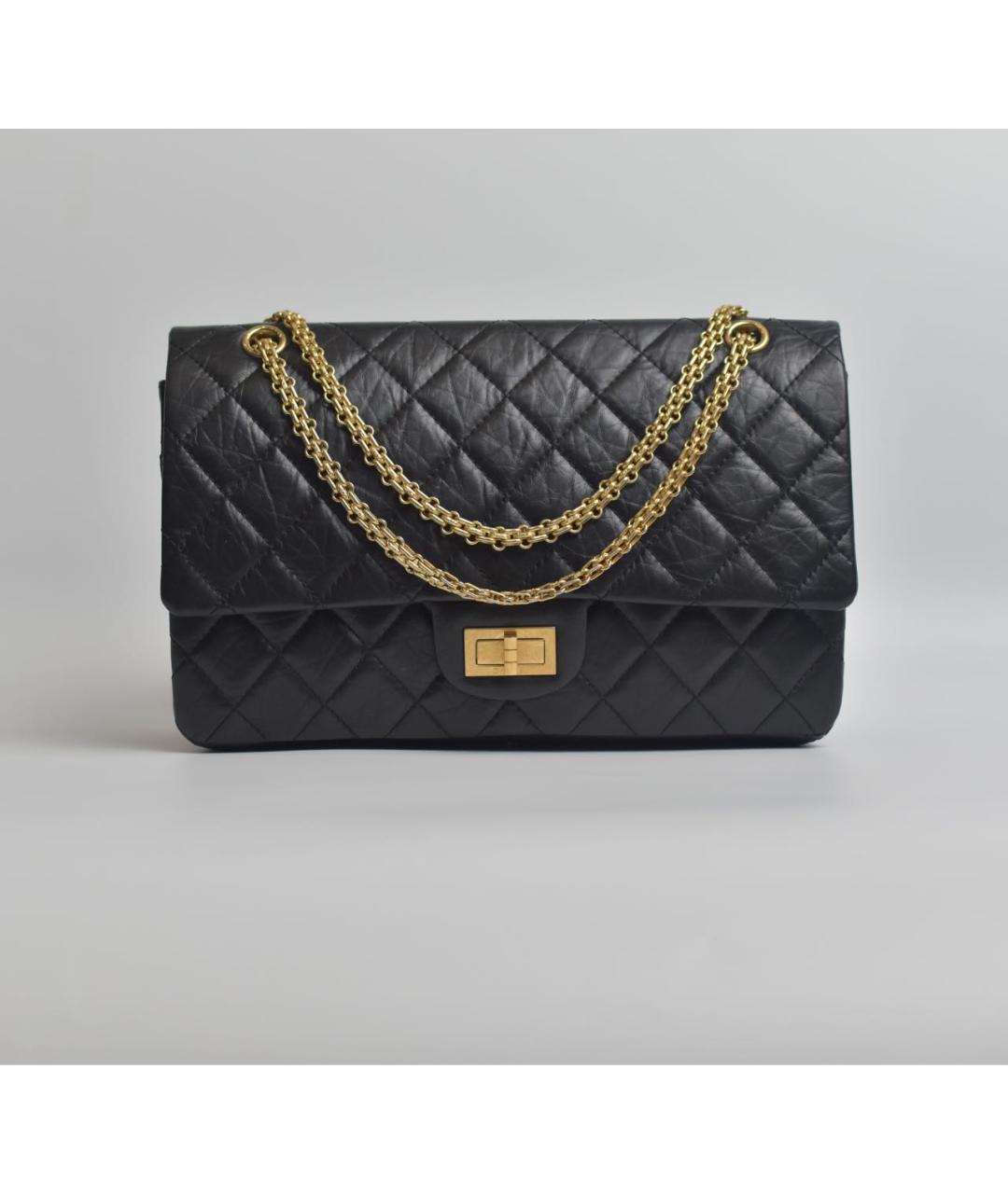CHANEL Черная кожаная сумка через плечо, фото 9