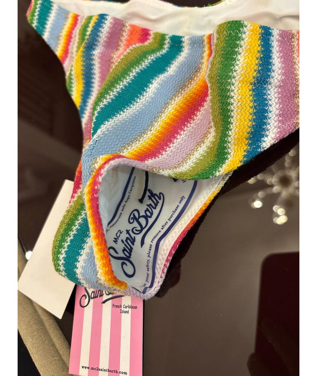 MC2 SAINT BARTH Мульти полиэстеровый купальник, фото 4