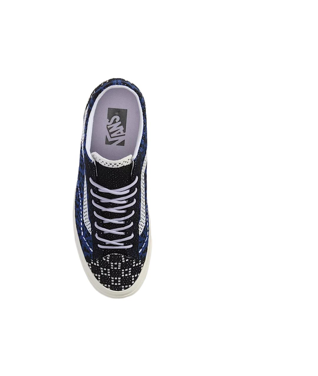 VANS Синие кожаные кеды, фото 3