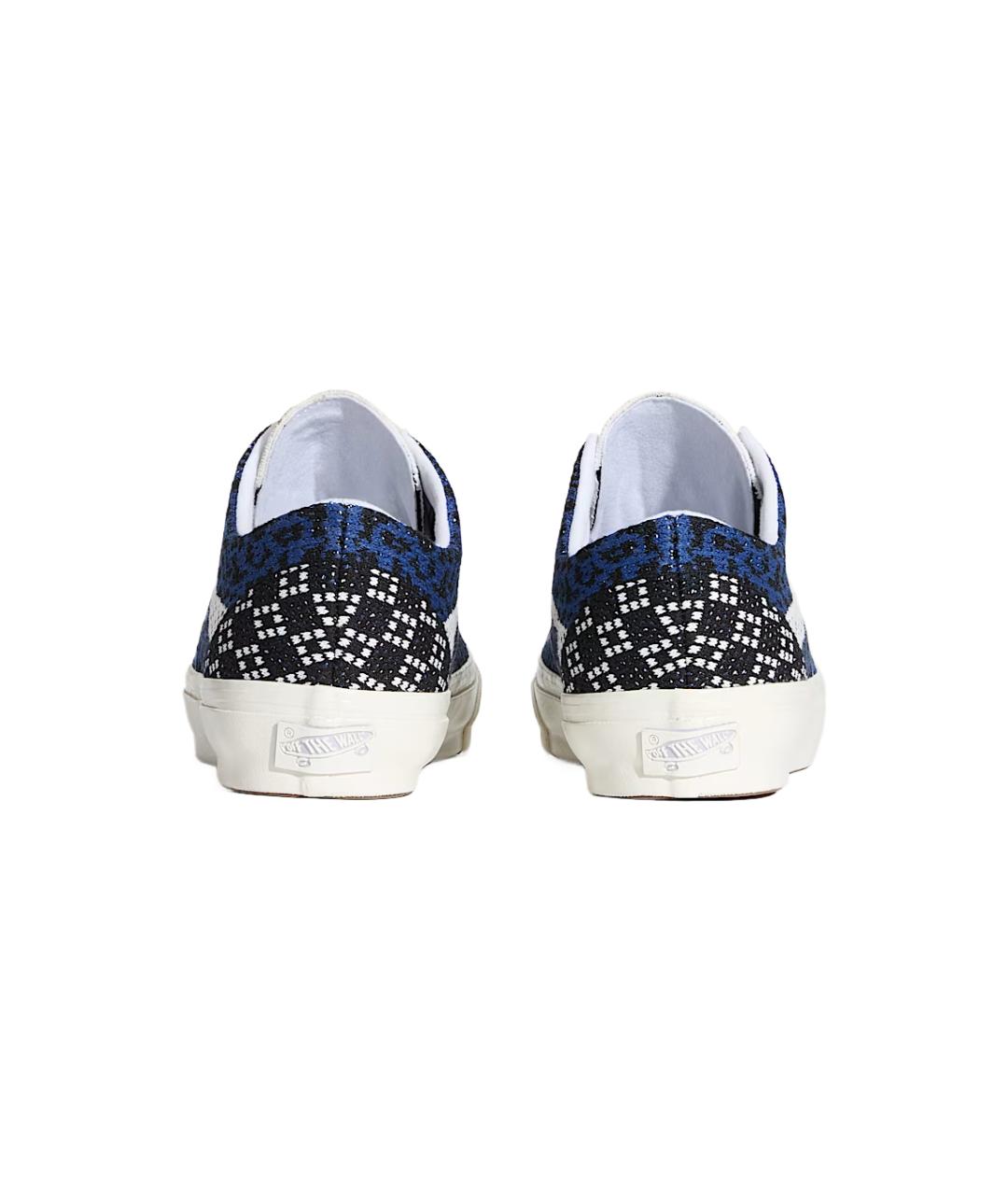 VANS Синие кожаные кеды, фото 4