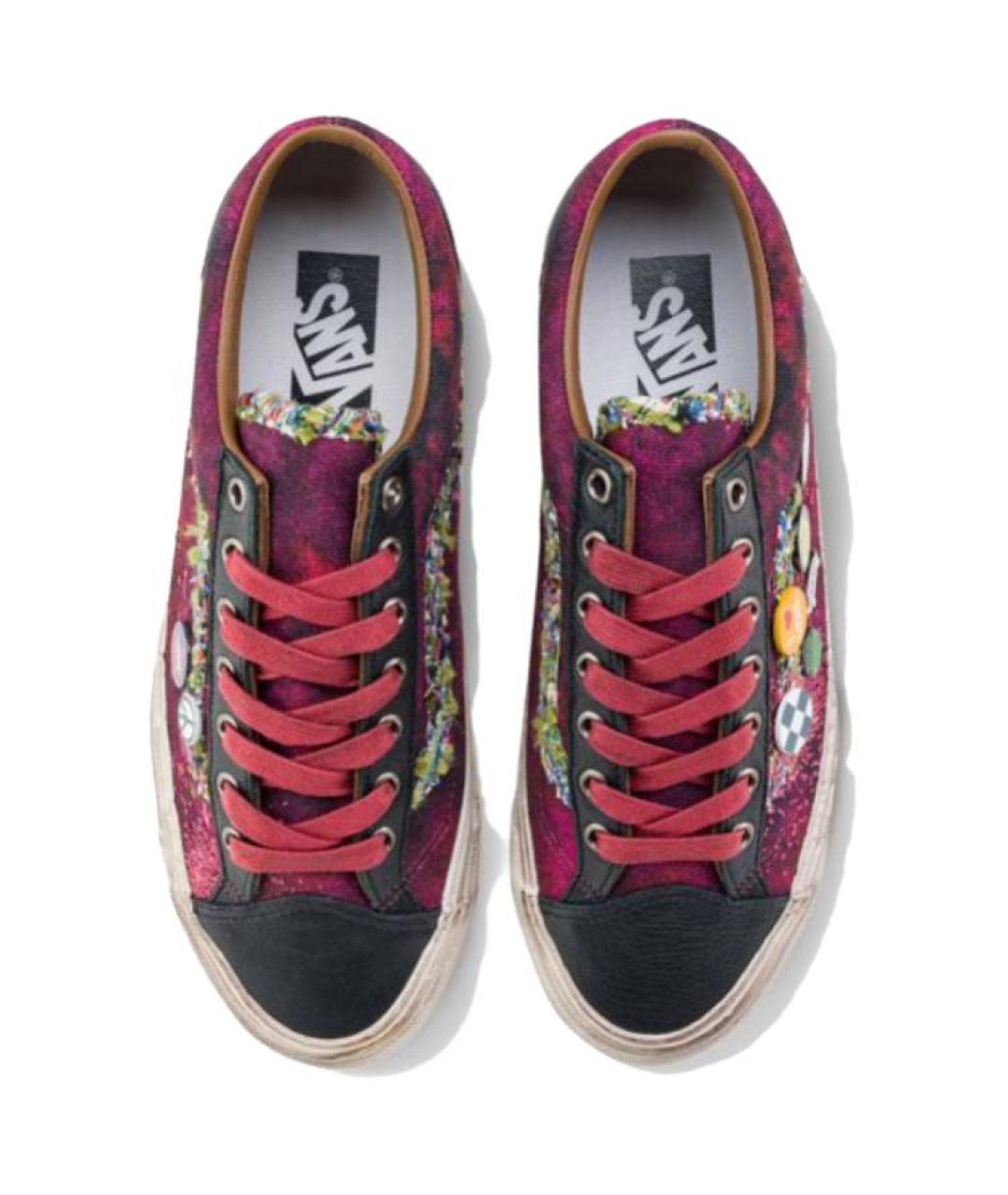 VANS Бордовые кеды, фото 3