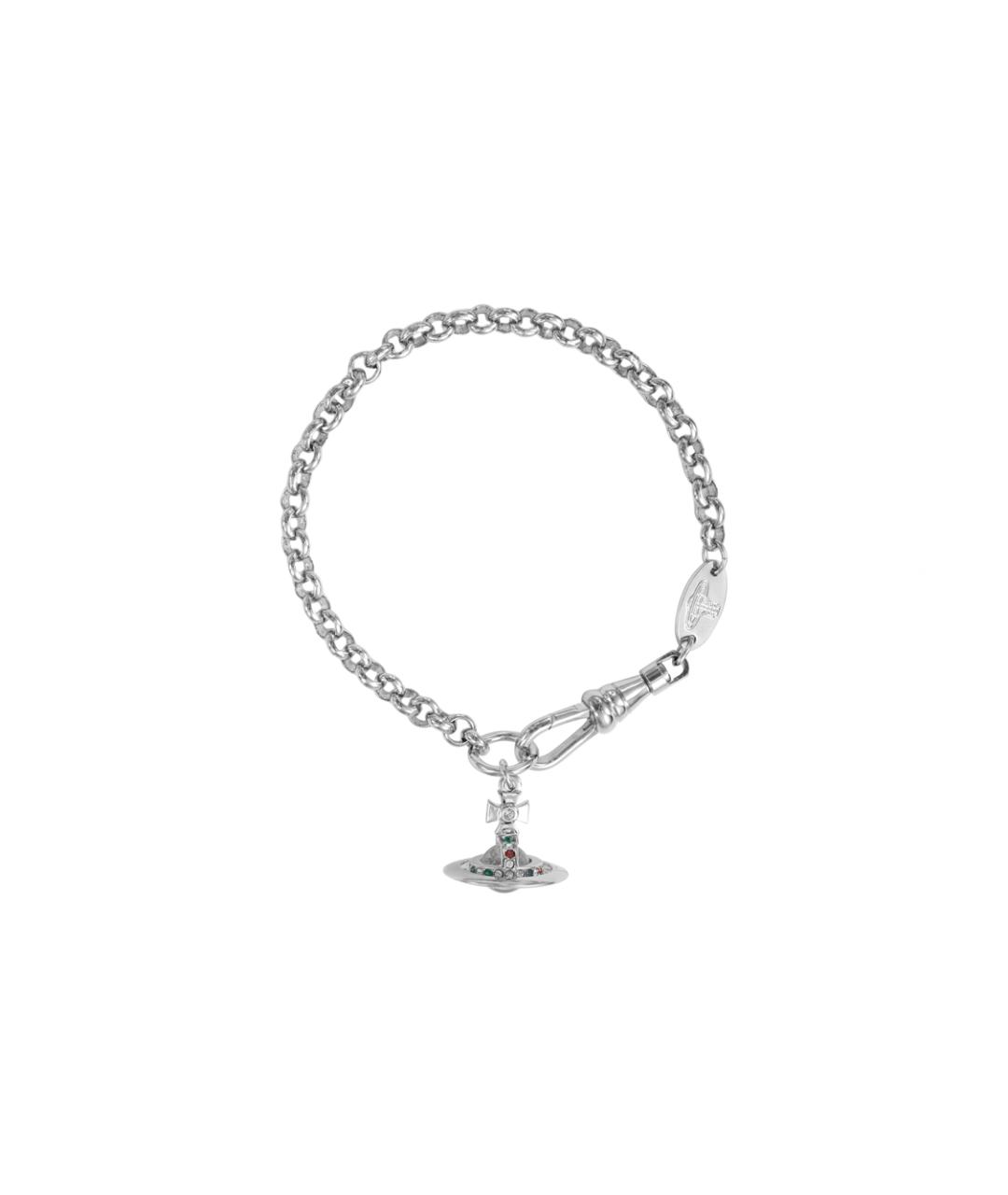 VIVIENNE WESTWOOD Серебрянный латунный браслет, фото 5