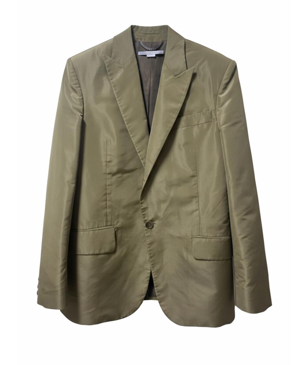 STELLA MCCARTNEY Хаки вискозный жакет/пиджак, фото 1