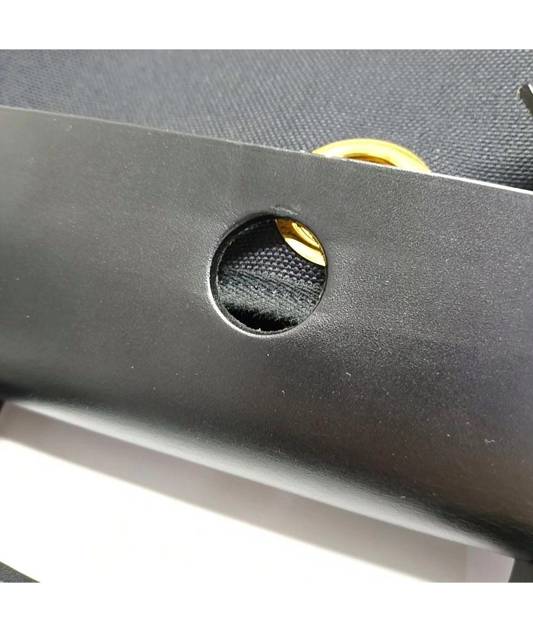 HERMES Черная кожаная сумка с короткими ручками, фото 7
