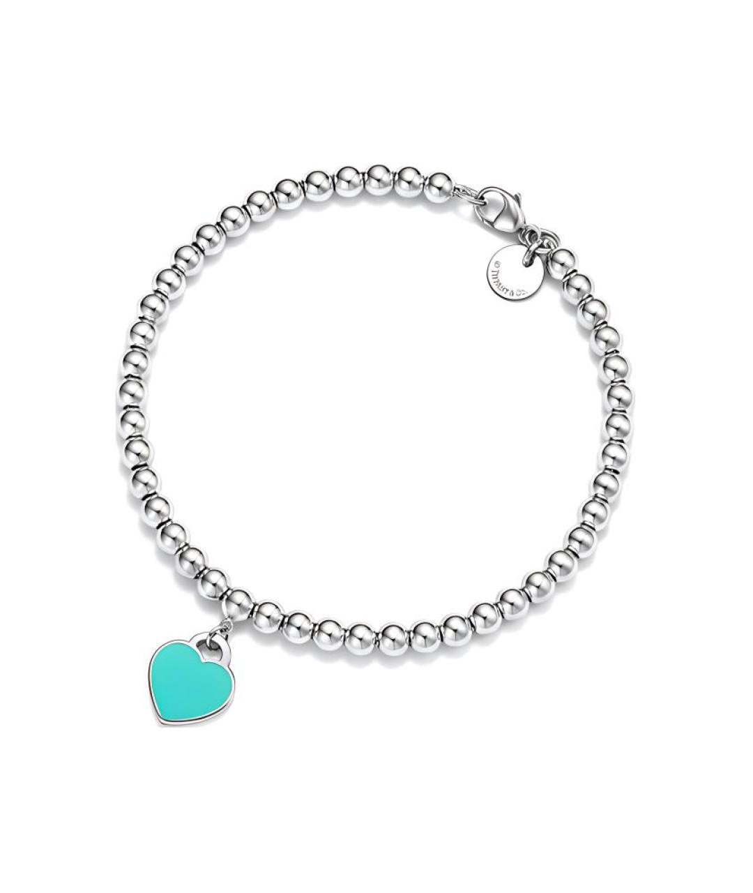 TIFFANY&CO Серебрянный серебряный браслет, фото 1