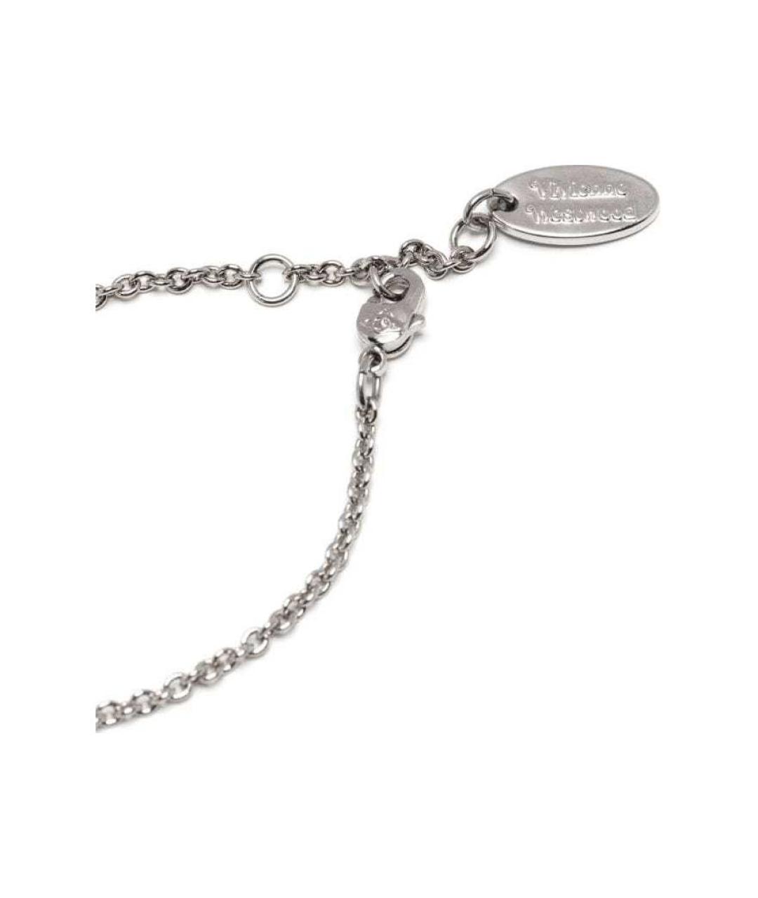 VIVIENNE WESTWOOD Серебрянный серебряный браслет, фото 4