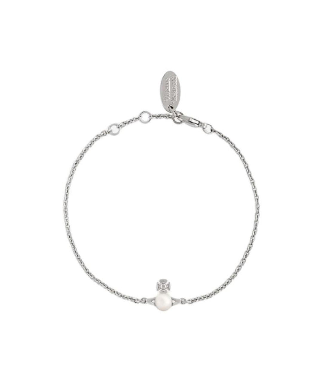 VIVIENNE WESTWOOD Серебрянный серебряный браслет, фото 2