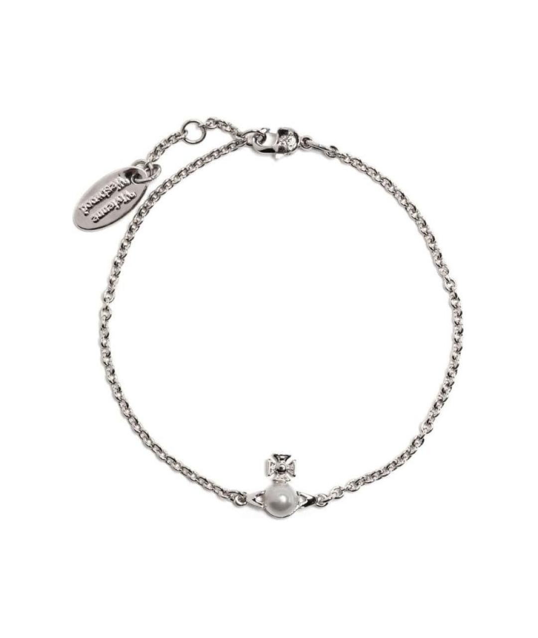 VIVIENNE WESTWOOD Серебрянный серебряный браслет, фото 3