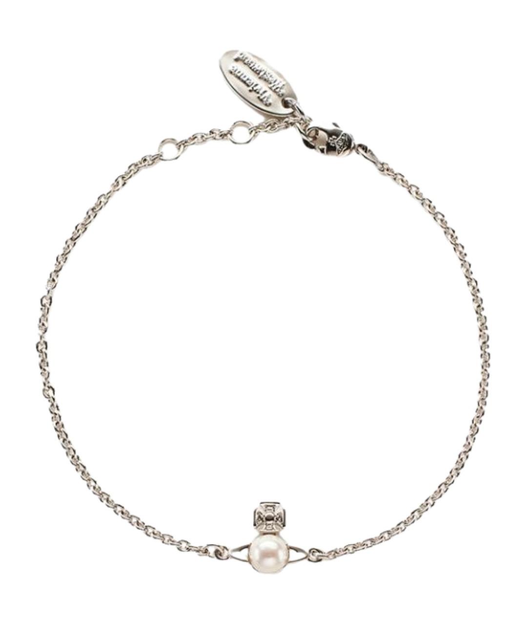 VIVIENNE WESTWOOD Серебрянный серебряный браслет, фото 1