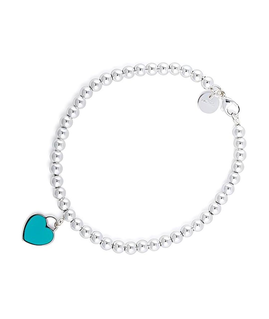 TIFFANY&CO Серебрянный серебряный браслет, фото 4