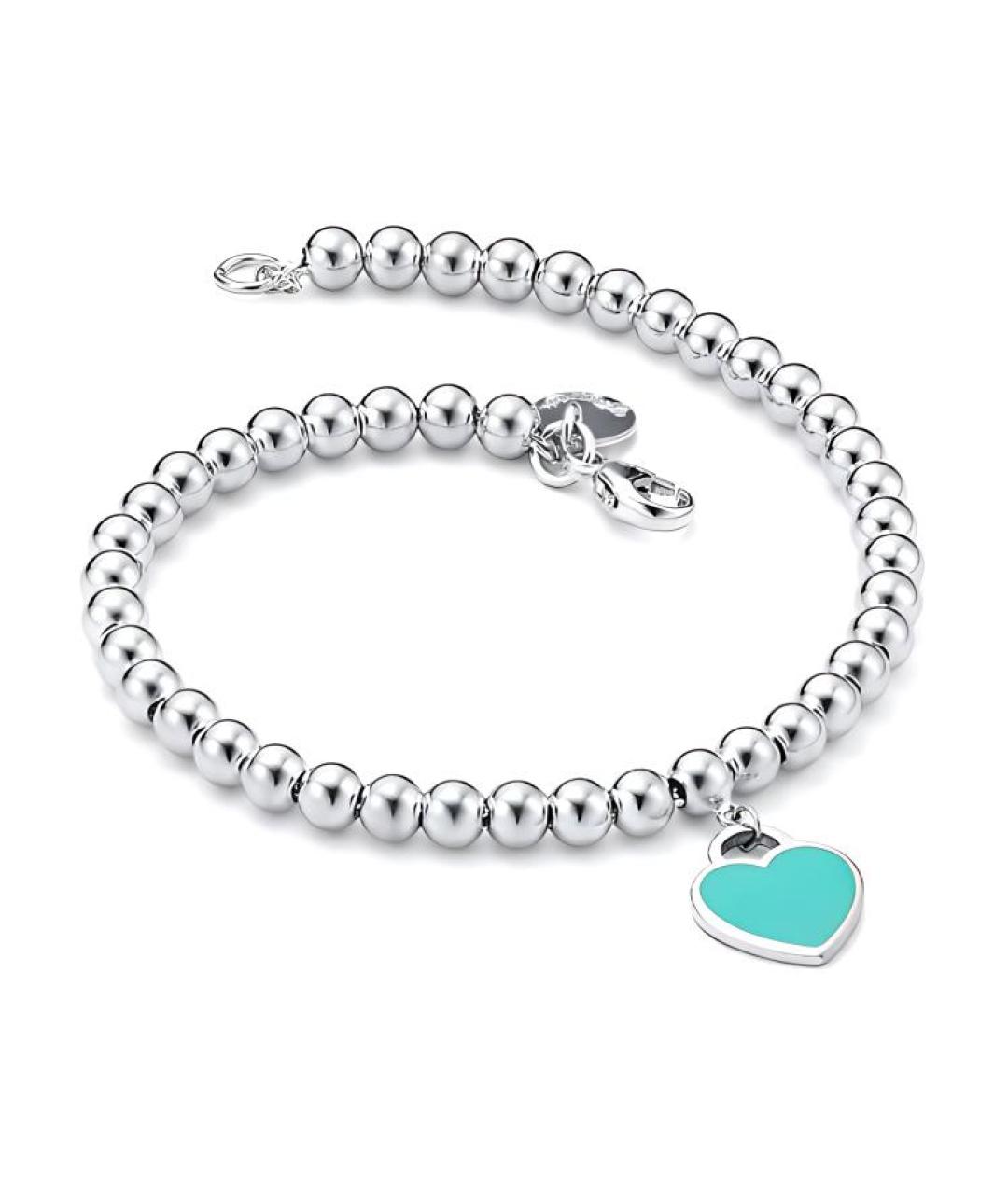 TIFFANY&CO Серебрянный серебряный браслет, фото 2