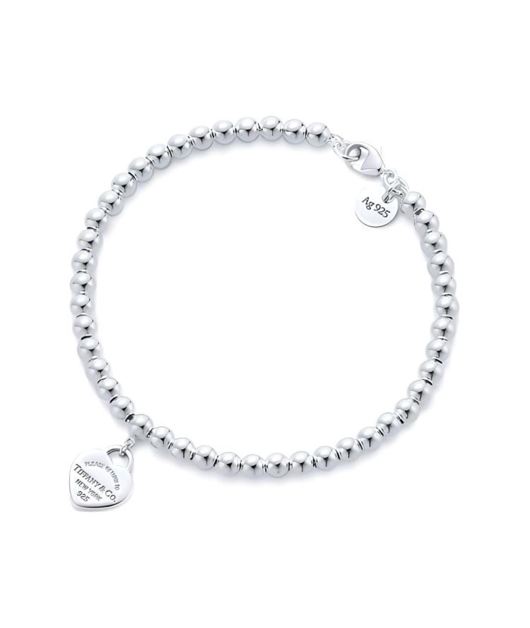 TIFFANY&CO Серебрянный серебряный браслет, фото 3